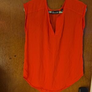 Chic Orange Blouse